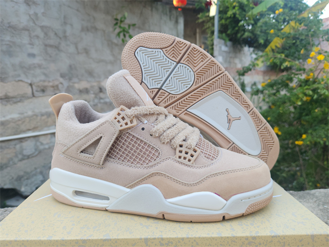 Men's Hot Sale Running weapon Air Jordan 4 Pink Shoes 0266